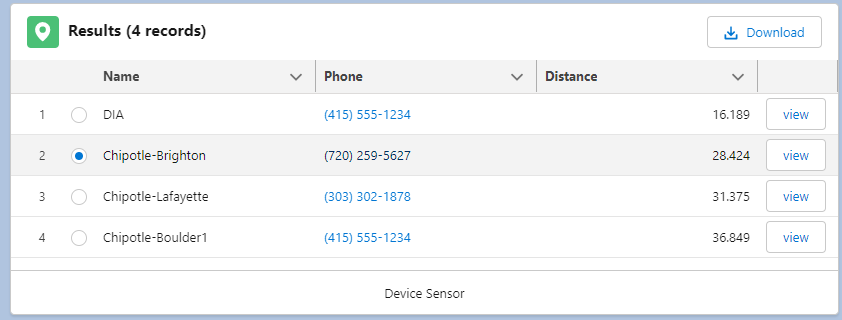 Geo Quick Start Guide: List Component